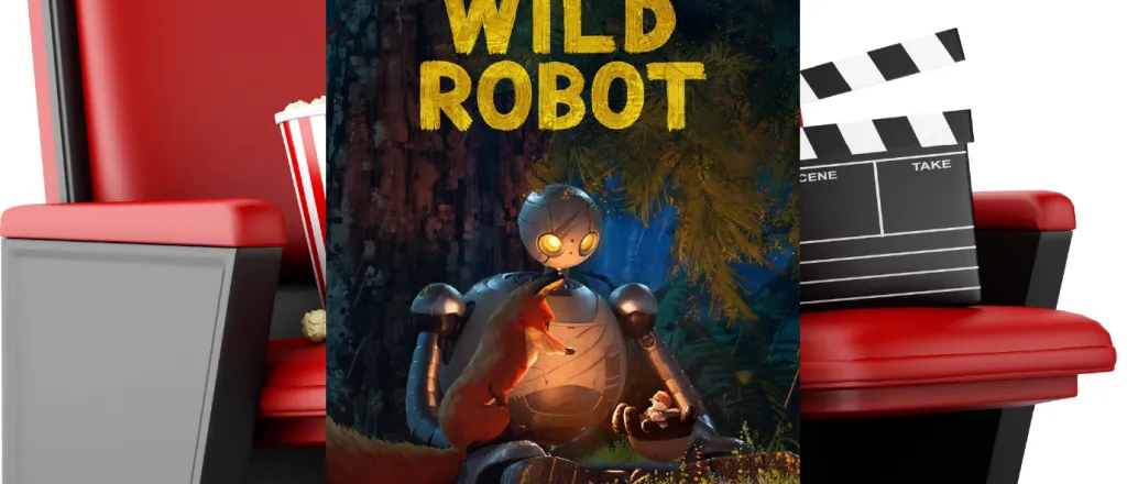 Movie poster for The Wild Robot