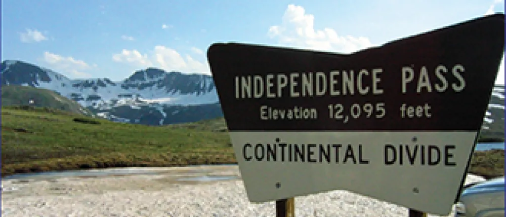 Independence Pass to Open May 26, 2016