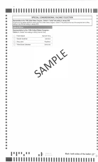 2024 Kiowa County Primary Election Ballot - Page 3