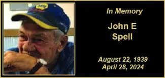 Memorial photo of John E. Spell.