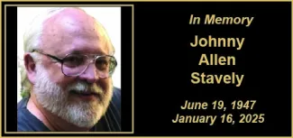 Memorial photo of Johnny Allen Stavely