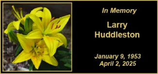 Memorial photo for Larry Huddleston