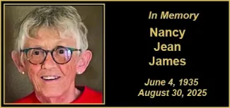 Memorial photo for Nancy Jean James